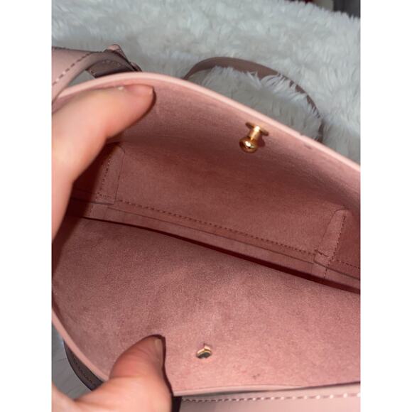 Anthropologie Samara Vegan Leather Medium Shoulder Crossbody Bag Purse - Picture 8 of 14